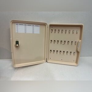 Locking Key Cabinet, Holds 24 Keys  Home/Office, Made In USA